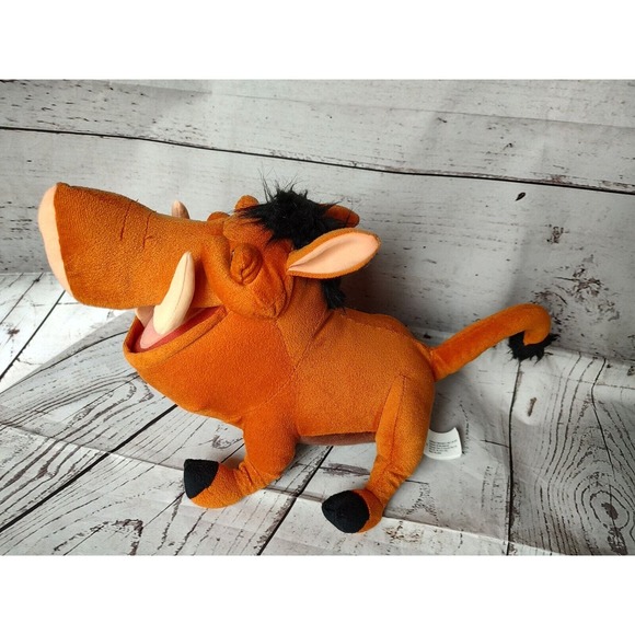 Disney The Lion King Pumbaa Plush 7.5" Stuffed Animal - Picture 1 of 9